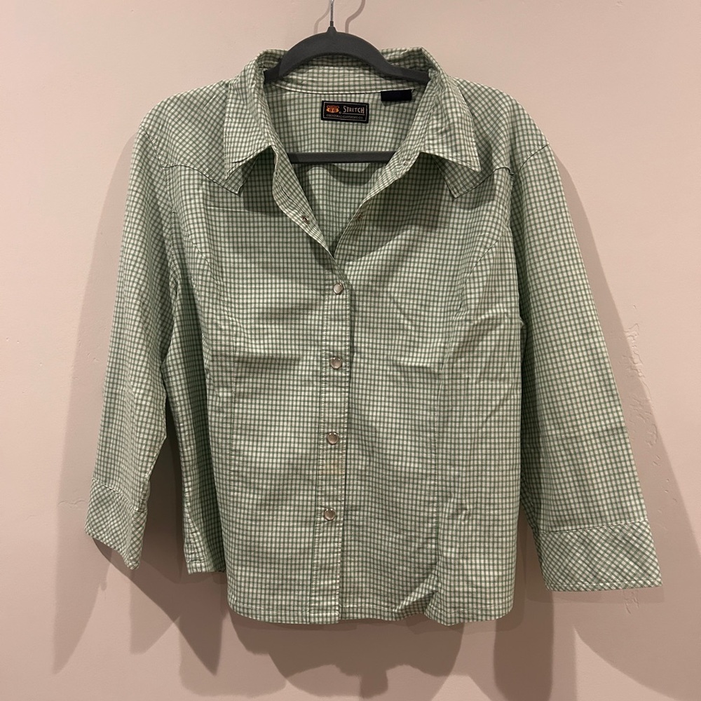 Route 66 Women's Green Plaid Jacket